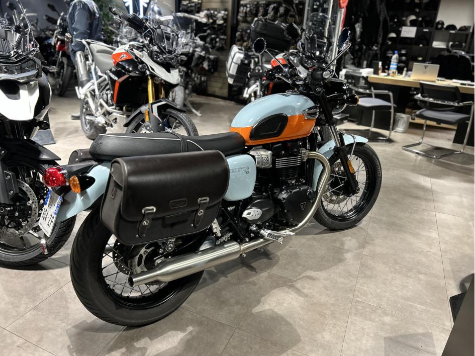 TRIUMPH BONNEVILLE T100 - 1ERE MAIN - 2860 KM - ELIGIBLE A2 ET LOA